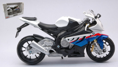 Machete - MAISTO [1:12] - BMW S 1000 RR WHITE