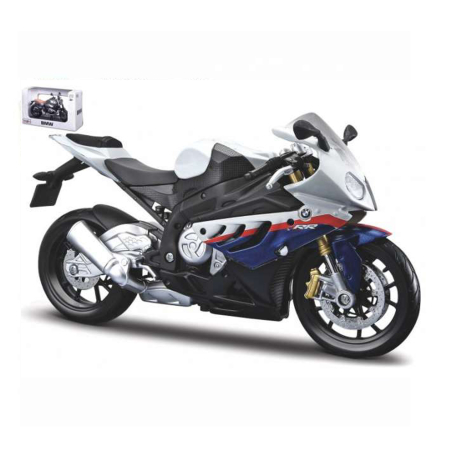 Machete - Maisto [1:12] - BMW S 1000 RR, White/Blue/Red