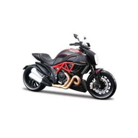 Machete - Maisto [1:12] - Ducati 2011 Diavel Carbon, Red With Carbon Look