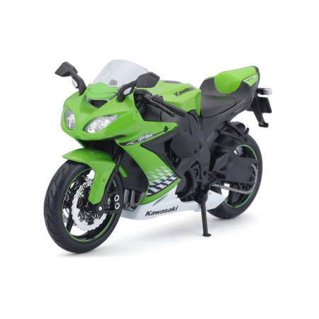 Machete - MAISTO [1:12] - Kawasaki 2010 ZX-10R Ninja, Green