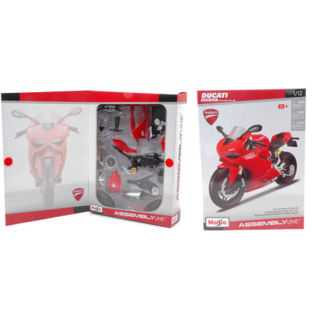 Idei de Cadou - Maisto [1:12] - Kit Ducati 1199 Panigale, Red