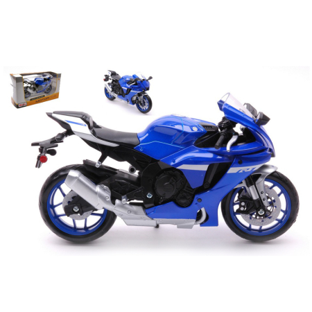 Idei de Cadou - MAISTO [1:12] - Yamaha YZF-R1 2021 BLUE [nou]