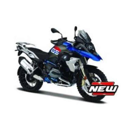 Machete - Maisto [1:18] - BMW 2017 R 1200 GS, Blue/Grey