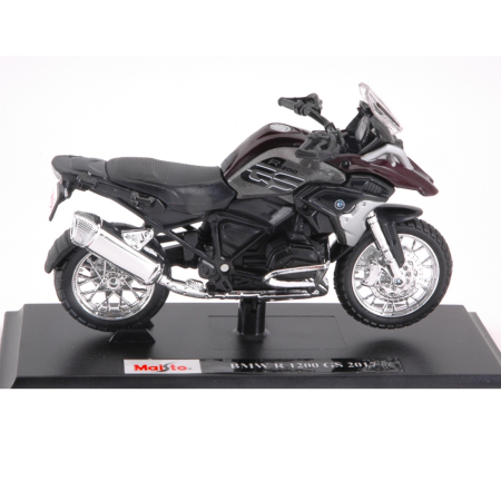 Machete - MAISTO [1:18] - BMW R 1200 GS 2017 DARK AMARANT RED [nou]