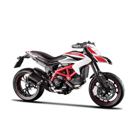 Machete - Maisto [1:18] - Ducati 2013 Hypermotard SP, White/Black/Red