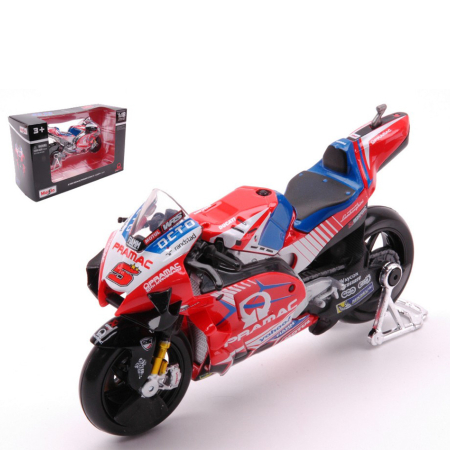 Idei de Cadou - Maisto [1:18] - Ducati Desmosedici MotoGP 2021 Nr. 5 Johann Zarco