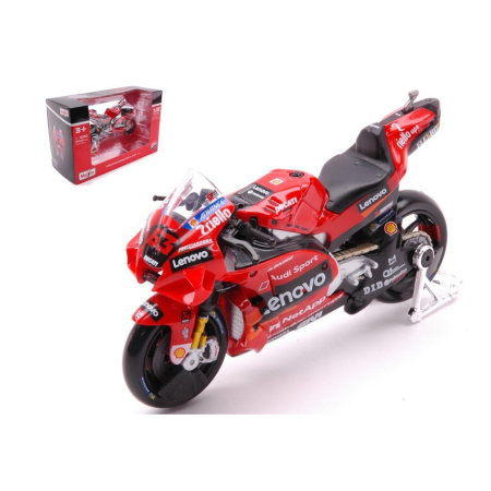 Idei de Cadou - Maisto [1:18] - Ducati Desmosedici MotoGP 2021 Nr. 63 Francesco Bagnaia