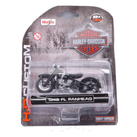 Machete - Maisto [1:18] - Harley Davidson FL Panhead 1948 Blister