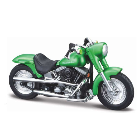 Machete - Maisto [1:18] - Harley Davidson FLSTF Street Stalker, Green