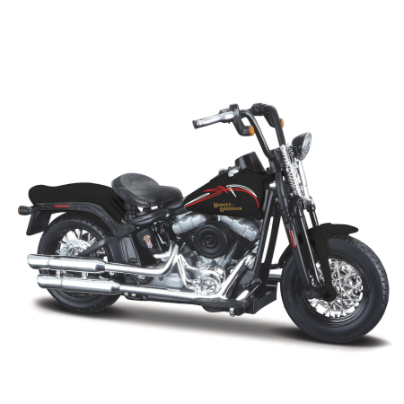 Machete - Maisto [1:18] - Harley-Davidson FLSTSB 2008 Cross Bones, Black