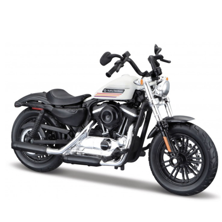 Machete - Maisto [1:18] - Harley-Davidson FORTY EIGHT SPECIAL 2018, white/black [Australian version] [set DCC-MAI31360-38-12] [GDJ-20-18862]