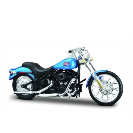 Machete - Maisto [1:18] - Harley-Davidson FXSTB NIGHT TRAIN 2002, blue [set DCC-MAI31360-36-12]