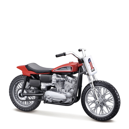 Machete - Maisto [1:18] - Harley Davidson XR750 RACING BIKE 1972