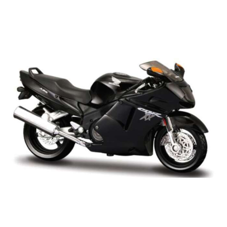 Machete - Maisto [1:18] - Honda CBR 1100XX Super Blackbird, Black
