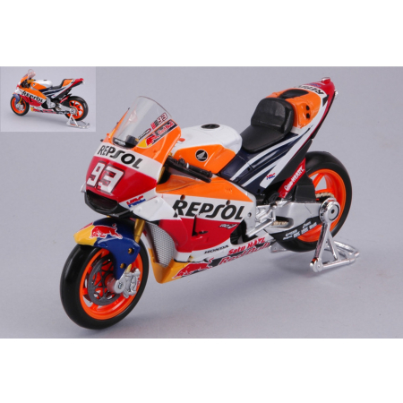 Idei de Cadou - MAISTO [1:18] - Honda RC213V MARC MARQUEZ 2018 N.93 MOTOGP [nou]