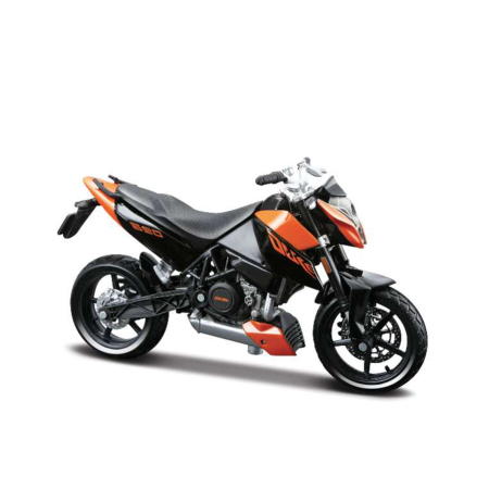 Machete - Maisto [1:18] - KTM 690 Duke 3, Black/Orange