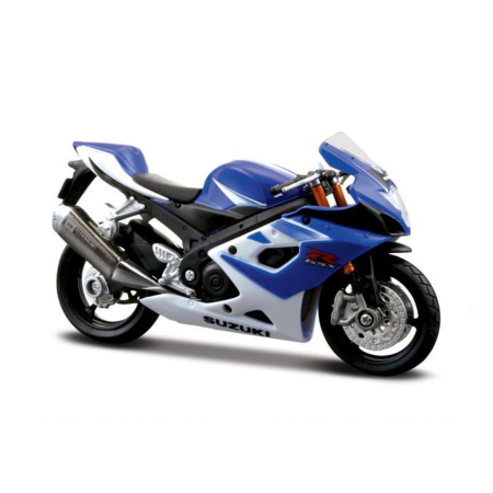 Machete - Maisto [1:18] - Suzuki GSX-R1000, Blue/White
