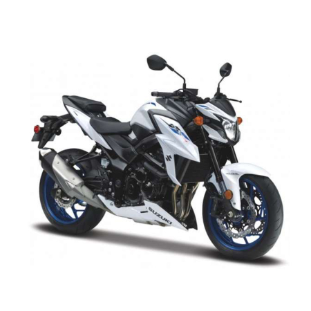 Machete - Maisto [1:18] - Suzuki GSX-S750 Aba, White/Black