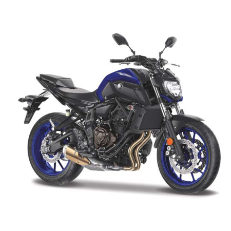 Machete - Maisto [1:18] - Yamaha 2018 MT07, Blue/Black
