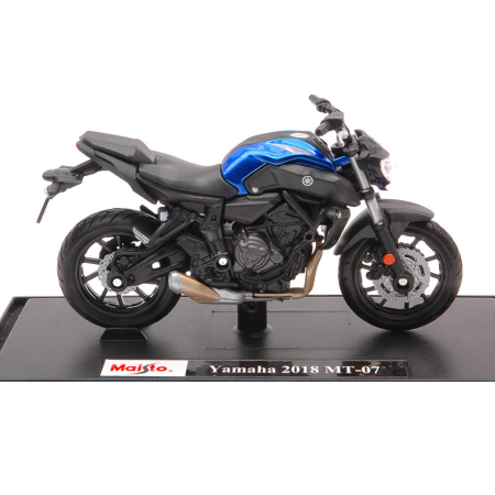 Idei de Cadou - MAISTO [1:18] - Yamaha MT-07 2017 BLUE [nou]