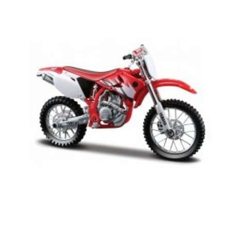 Machete - Maisto [1:18] - Yamaha YZ-450F, Red