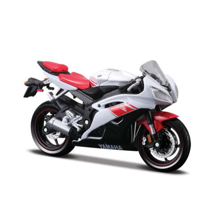 Machete - Maisto [1:18] - Yamaha YZF-R6, White/Red