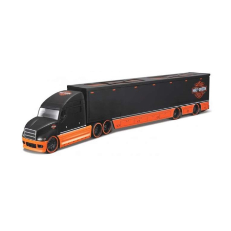 Machete - Maisto [1:64] - Daimler truck 'Harley-Davidson Haulers', Black/Orange