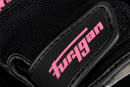 Mănuși moto de damă Furygan Jet Lady D3O All Seasons impermeabile, negru/roz [4]