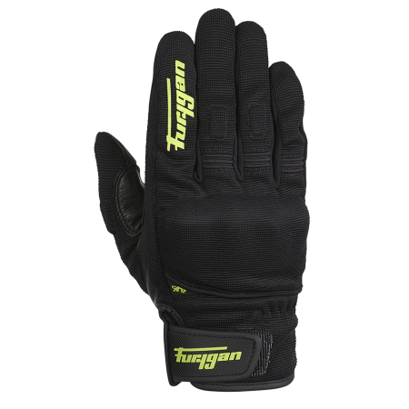 ECHIPAMENTE - Mănuși moto Furygan Jet D3O de vară, negru/verde fluo