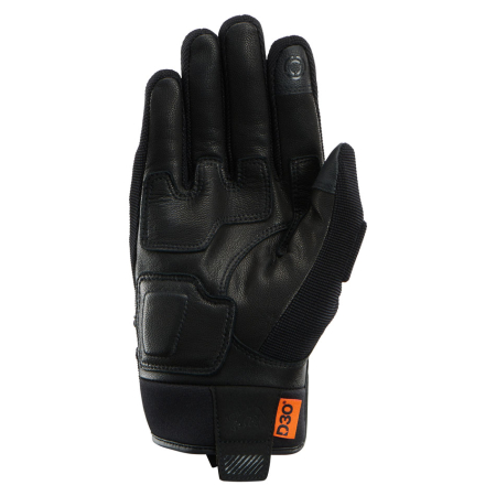 Mănuși moto Furygan Jet D3O Evo de vară, negru/verde fluo [1]