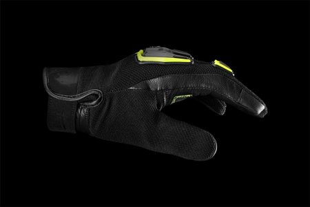 Mănuși moto Furygan Shade, negru/galben fluo [5]