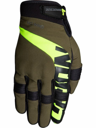 ECHIPAMENTE - Mănuși moto Nordcode Glen II din neopren, verde