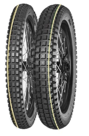 Anvelope moto si scutere - MITAS Anvelopa  120/100-18 ENDURO HYBRID SUPER (Ĺ»Ă"ĹTY PASEK) M+S 68P TL/TT Spate DOT 38/2025