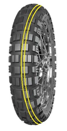 CONSUMABILE SI INTRETINERE - MITAS Anvelopa  140/80B18 ENDURO TRAIL XT DAKAR 70T TL/TT M+S (PODWĂ"JNY Ĺ»Ă"ĹTY PASEK) DOT 02-03/2025 (:70000511)