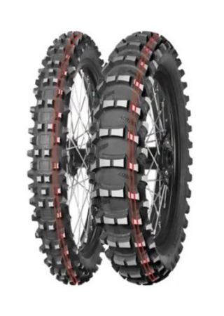 Anvelope moto si scutere - MITAS Anvelopa  80/100-21 TERRA FORCE-MX SAND (PODWĂ"JNY CZERWONY PASEK) 51M TT Fata  DOT 2025 (DOT:XVDP) (:70000143)
