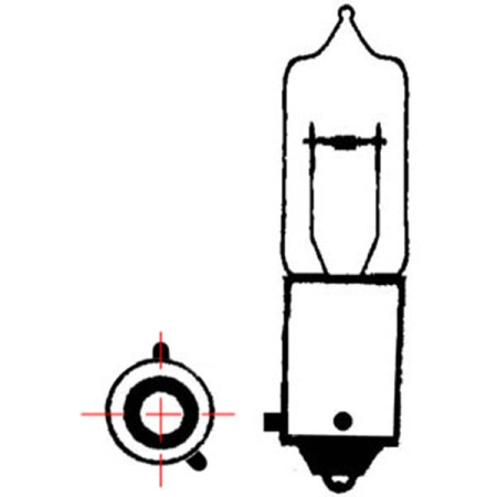Becuri - MOTOPRO - Bec Halogen 12V - 6W 9mm soclu special