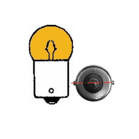 CONSUMABILE SI INTRETINERE - MOTOPRO - Bec normal 12V - 10W orange BA15S sferic