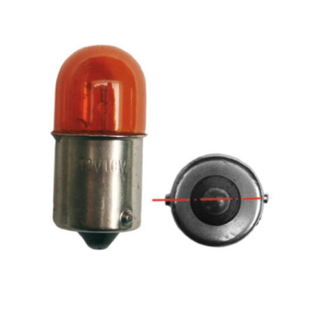 CONSUMABILE SI INTRETINERE - MOTOPRO - Bec normal 12V - 10W orange BA15S tubular