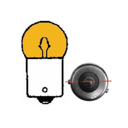 CONSUMABILE SI INTRETINERE - MOTOPRO - Bec normal 12V - 10W orange BAU15S 'E' sferic