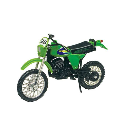 Idei de Cadou - Motor Max [1:18] - Kawasaki KDX250, Green