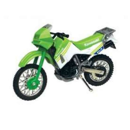 Idei de Cadou - Motor Max [1:18] - Kawasaki KLR650, Green/White