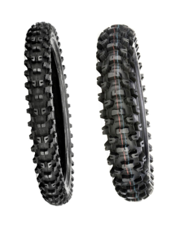 Anvelope moto si scutere - MOTOZ Anvelopa  110/90-19 TERRAPACTOR S/T 62M TT Spate (NHS) (25% HARD -75% SOFT) (25% DRY -75% WET) DOT 24/2025