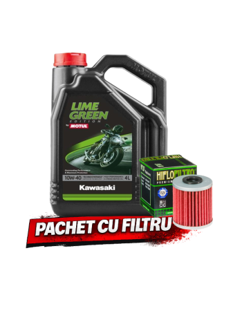 Uleiuri - MOTUL - KAWASAKI LIME GREEN 10W40 - 4L