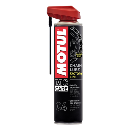 Curatare si ungere lant - MOTUL - Spray lant C4 FACTORY LINE - 400ml [CHAIN LUBE]