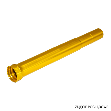 Jambe furca fata - MS FORK TUBES - jamba furca aluminiu HONDA CB 600 HORNET '09-'12, lungime 455 MM, culoare auriu