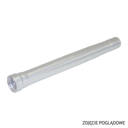 Față - MS FORK TUBES - jamba furca aluminiu KAWASAKI ZX-10R (2011-2015), lungime 466 MM, culoare argintiu