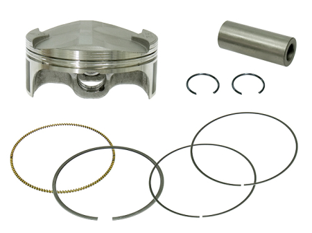 Pistoane-Segmenți-Bolțuri - NAMURA - piston 4T KTM SXF 250 '05-'12, EXCF 250 '07-'13, HUSABERG FE250 '13 HYPERDRYVE - SX-F250 - EXC-F250 - 75,97MM = SE.B - segmenti NX-70060R