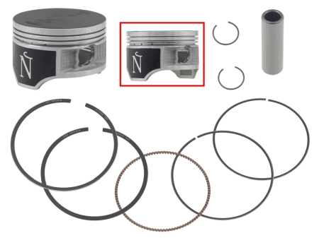 Pistoane-Segmenți-Bolțuri - NAMURA - piston HONDA CRF 230F '03-19, CRF 230L/M '08-09 - = +1,50MM - segmenti NX-10230-6R - 67,0MM