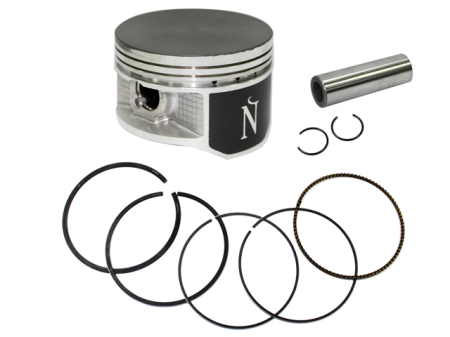 Pistoane pentru motoare 4T - NAMURA - piston HONDA TRX 250 RECON '97-'01 - 68,95MM=+0,50MM - PLASKIE DENKO, BEZ WYCIECIA NA ZAWORY - segmenti NA-10025-2R