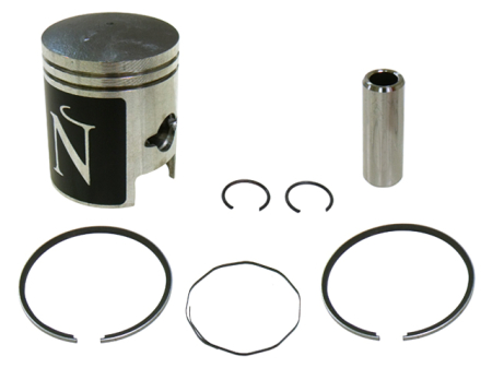 Pistoane pentru motoare 2T - NAMURA - piston KAWASAKI KDX 50 '03-'06, SUZUKI JR50 '78-'07, APRILIA SR 50 LC - WSZYSTKIE - +0,50 = 41,46MM - segmenti NX-30050-2R
